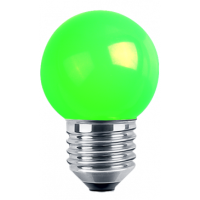 LED Deko MiniGlobe 1W E27 grün 2