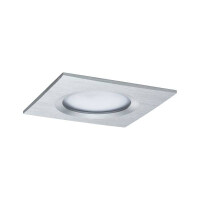 LED Einbauleuchte Nova Plus Coin Basisset starr IP44 eckig 7