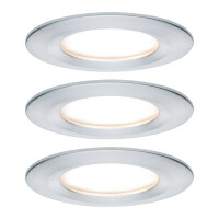 LED Einbauleuchte Nova Plus Coin Basisset starr IP44 rund...