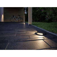 Plug & Shine LED Bodenaufbauleuchte Warmweiß Einze
