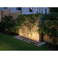 Plug & Shine LED Bodenaufbauleuchte Lichtleiste IP67 eck