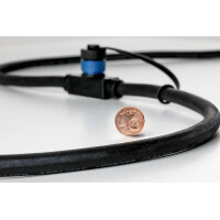 Plug & Shine LED Bodenaufbauleuchte Lichtleiste IP67 eck