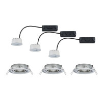 Premium LED Einbauleuchte Coin Basisset schwenkbar rund 84mm