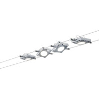 LED Seilsystem MacLED Basisset 4x200lm 4x4,3W 2700K 230/12V 