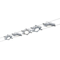 LED Seilsystem MacLED Basisset 5x200lm 5x4,3W 2700K 230/12V 