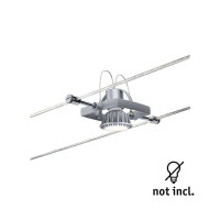 Seilsystem Mac II Einzelspot GU5,3 max. 10W dimmbar 12V Chro