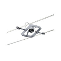 Seilsystem Mac II Einzelspot GU5,3 max. 10W dimmbar 12V Chro
