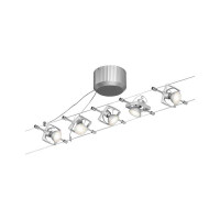 Seilsystem Mac II Basisset GU5,3 max. 5x10W dimmbar 230/12V 