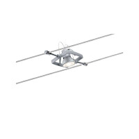 Seilsystem Mac II Basisset GU5,3 max. 5x10W dimmbar 230/12V 