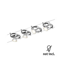 Seilsystem Cardan Basisset GU5,3 max. 4x10W dimmbar 230/12V 