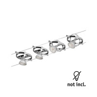 Seilsystem Cardan Basisset GU5,3 max. 4x10W dimmbar 230/12V 