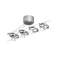 Seilsystem Cardan Basisset GU5,3 max. 4x10W dimmbar 230/12V 