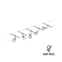 Seilsystem Spice SaltLED Basisset GU5,3 max. 5x10W dimmbar 2