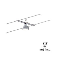 Seilsystem TogoLED Einzelspot GU5,3 max. 10W dimmbar 12V Chr