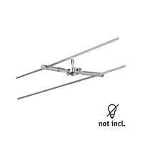 Seilsystem TogoLED Einzelspot GU5,3 max. 10W dimmbar 12V Chr