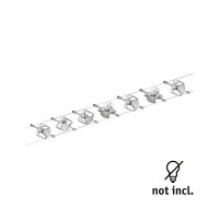 Seilsystem Mac II Basisset GU5,3 max. 7x10W dimmbar 230/12V 