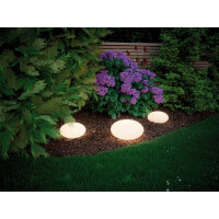 Plug & Shine LED Lichtobjekt Stone IP67 3000K 2,8W Wei&s