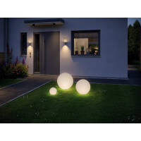 Plug & Shine LED Lichtobjekt Globe IP67 3000K 6,5W Wei&s