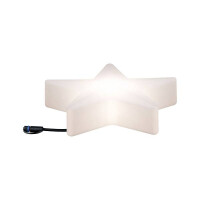 Plug & Shine LED Lichtobjekt Star IP67 3000K 2,8W Wei&sz