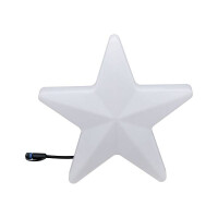 Plug & Shine LED Lichtobjekt Star IP67 3000K 2,8W Wei&sz