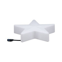 Plug & Shine LED Lichtobjekt Star IP67 3000K 2,8W Wei&sz