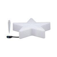 Plug & Shine LED Lichtobjekt Star IP67 3000K 2,8W Wei&sz