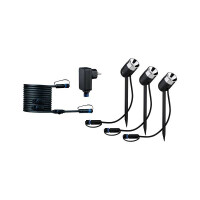 Plug & Shine LED Gartenstrahler Pike Basisset IP65 3000K