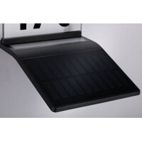 Solar LED Hausnummernleuchte Yoko Bewegungsmelder IP44 3000K