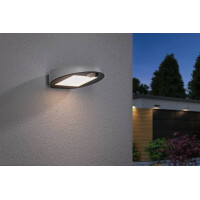 Solar LED Außenwandleuchte Ryse Bewegungsmelder IP44 3