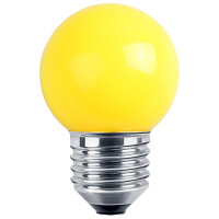 LED Deko MiniGlobe 1W E27 gelb gallery