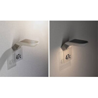 Solar LED Hausnummernleuchte Soley Bewegungsmelder Zubeh&oum