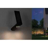 Solar LED Außenwandleuchte Ilias Bewegungsmelder IP44 