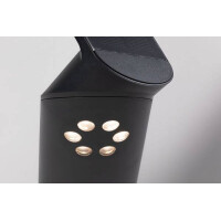Solar LED Außenwandleuchte Ilias Bewegungsmelder IP44 