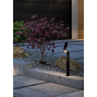 Solar LED Pollerleuchte Ilias Bewegungsmelder IP44 3000K 57l