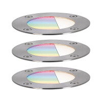 Plug & Shine LED Bodeneinbauleuchte Smart Home Zigbee RG