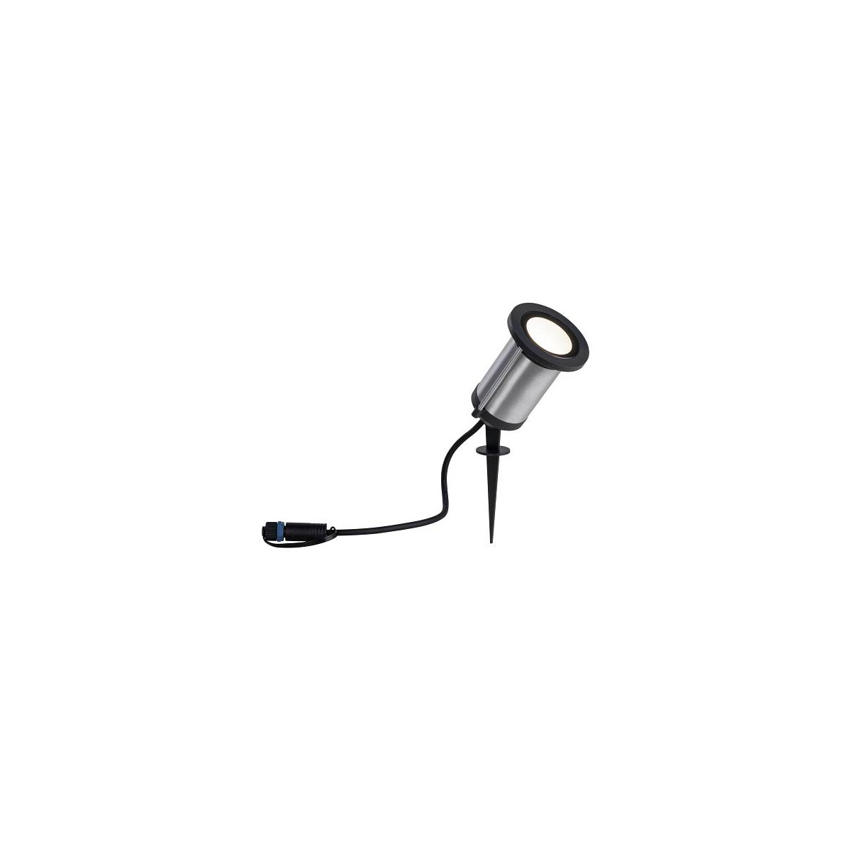 Plug & Shine LED Gartenstrahler Classic Einzelspot IP65 3000K 5,1W Anthrazit
