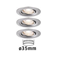 LED Einbauleuchte Nova Mini Coin Basisset schwenkbar rund 66