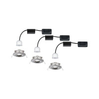 LED Einbauleuchte Nova Mini Coin Basisset starr IP44 rund 65
