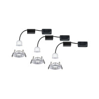 LED Einbauleuchte Nova Mini Coin Basisset starr IP44 rund 65