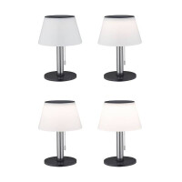 Solar LED Tischleuchte 3-Step-Dim Lillesol IP44 3000K 45lm E