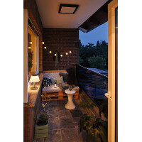 Solar LED Tischleuchte 3-Step-Dim Lillesol IP44 3000K 45lm E