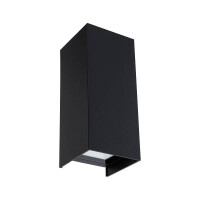 LED Außenwandleuchte Flame IP44 eckig 65x70mm 3000K 2x
