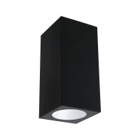 LED Außenwandleuchte Flame IP44 eckig 58x75mm 3000K 2x