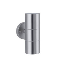 Außenwandleuchte Flame IP44 60mm max. 2x10W 230V Edels