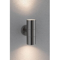 Außenwandleuchte Flame IP44 60mm max. 2x10W 230V Edels