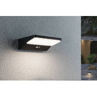 Solar LED Außenwandleuchte Ronas Bewegungsmelder IP44 