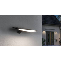 Solar LED Außenwandleuchte Kiran Bewegungsmelder IP44 