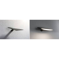 Solar LED Außenwandleuchte Kiran Bewegungsmelder IP44 