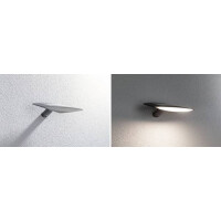 Solar LED Außenwandleuchte Kiran Bewegungsmelder IP44 