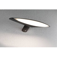 Solar LED Außenwandleuchte Kiran Bewegungsmelder IP44 